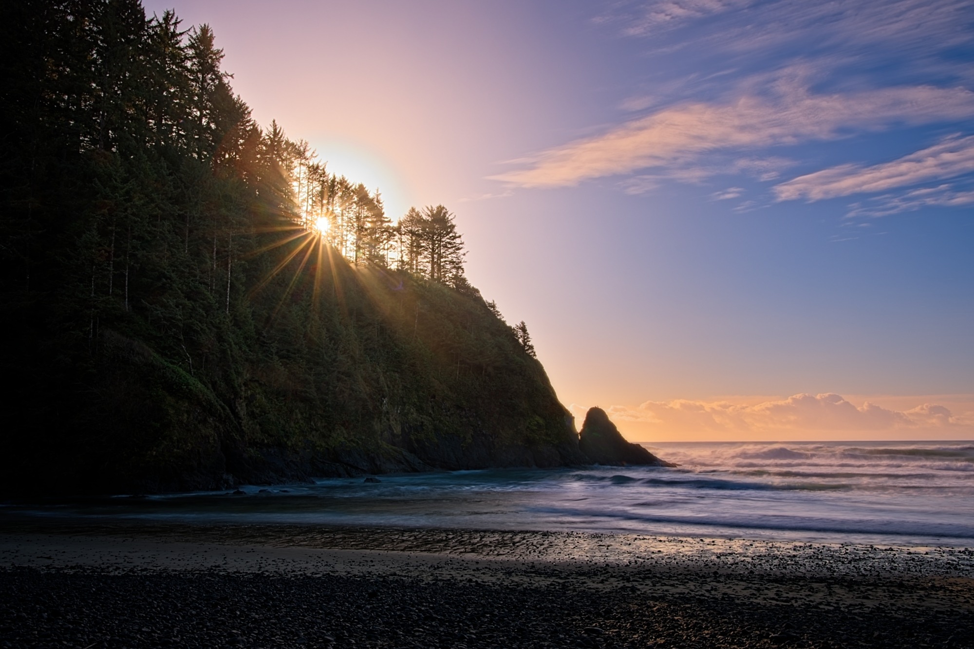 Peeking over the Point